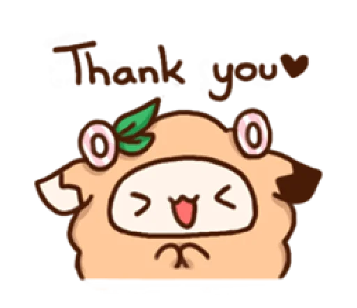 Sticker puffsheep - 1