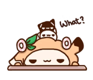 Стикер puff sheep | @cutestickers4you - 0