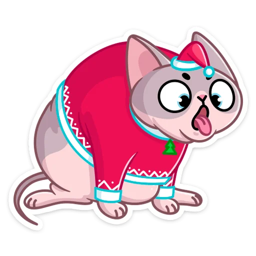 Стикер Паффи Клаус (@TgSticker) - 0