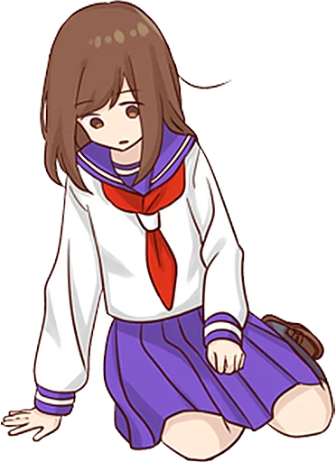 Стикер punipuni_Girlfriend_Sticker_updated - 1