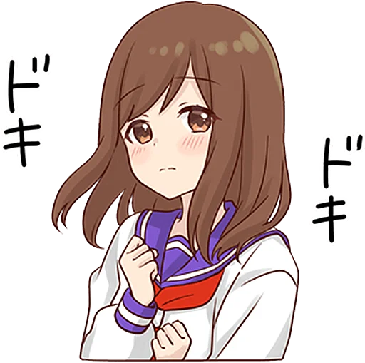 Стикер punipuni_Girlfriend_Sticker_updated - 1
