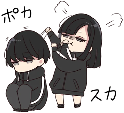 Стикер Yurudara-chan • @punipuni_stickers - 4