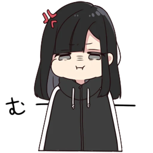 Стикер Yurudara-chan • @punipuni_stickers - 2