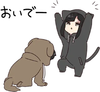 Sticker Yurudara-chan.2.5 • @punipuni_stickers - 5