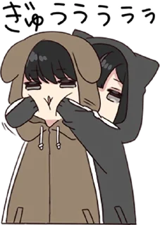 Sticker Yurudara-chan.2.5 • @punipuni_stickers - 1