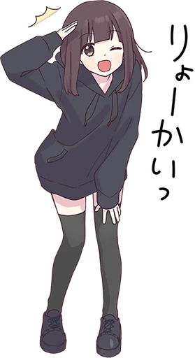 kurumi-chan. BIG Sticker • @punipuni_stickers - 