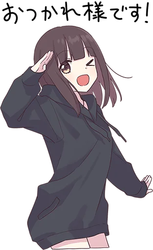 Стикер kurumi-chan. BIG Sticker • @punipuni_stickers - 7