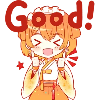 Sticker octopus maid umu • @punipuni_stickers - 7