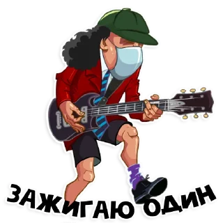 Sticker РОК-ЗВЁЗДЫ - 9