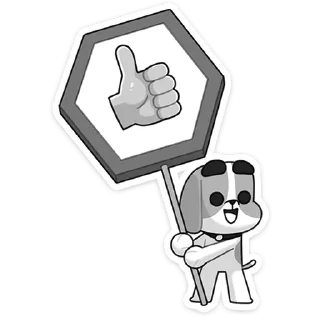 Sticker Пёс • @TgSticker - 2