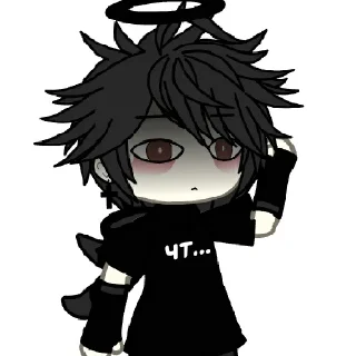 Стикер Пупс под именем Даник:D♡ - 7