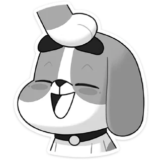 Стикер Пёс :: @stickroom - 4