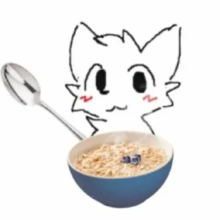 Sticker пюрешка by @yukifb - 0