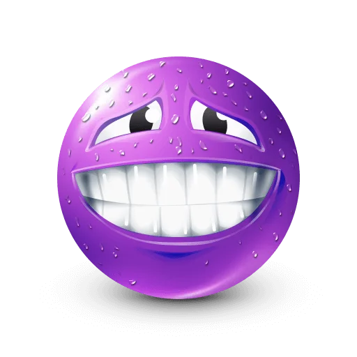 Purple Emoji @TgSticker - 