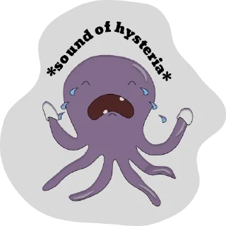 Sticker octupus - 5