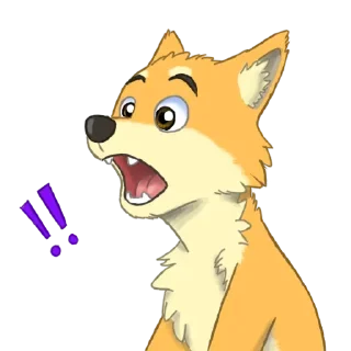 Стикер Fluffy @stickersb2b - 7