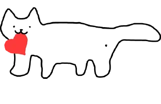 Sticker пушок - 9