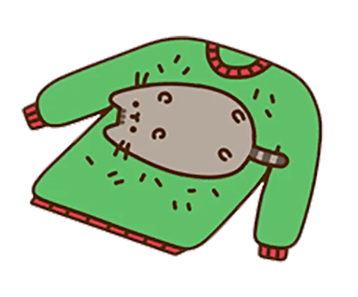 Стикер pussheen - 1
