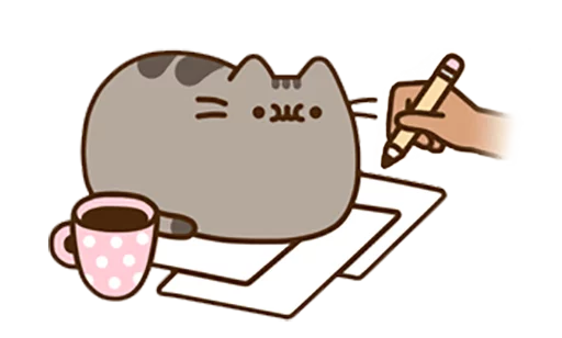 Sticker pussheen - 1