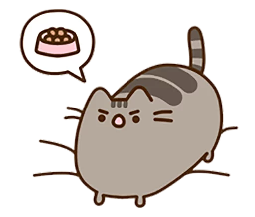 Sticker pussheen - 1