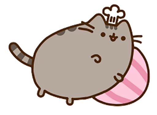 Стикер pussheen - 1
