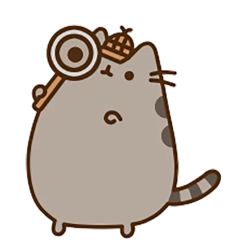 Стикер pussheen - 1