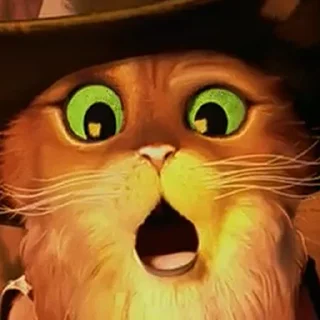 Стикер puss in boots) - 3