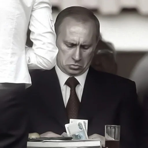 Sticker `` 🇷🇺 >> putin by @hlwoodstickers - 0