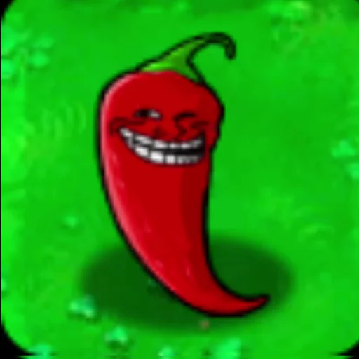 Стикер pvztrollface - 1