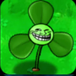 Стикер Pvz trollface - 2