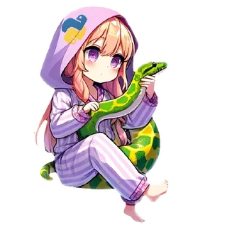 Sticker chan py @codewaifu - 6