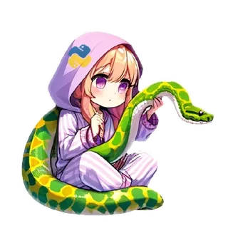 Sticker chan py @codewaifu - 3