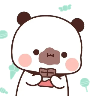 Стикер 🐻‍❄️ & 🐻 @BubuDuduBears - 7