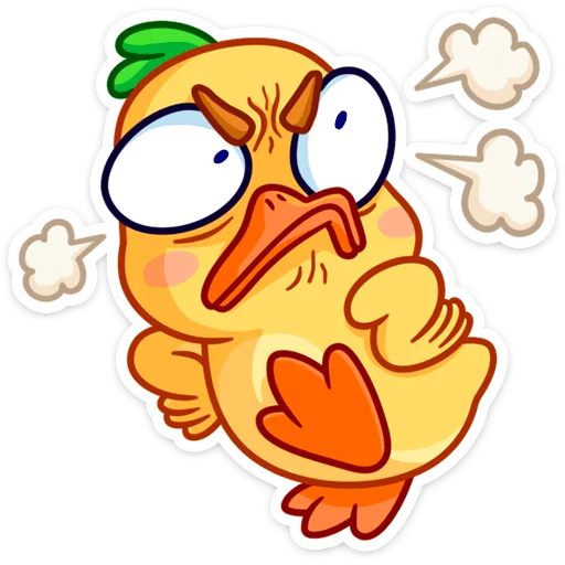 Sticker Утёнок Кряк (@TgSticker) - 9