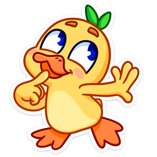 Sticker Утёнок Кряк (@TgSticker) - 5