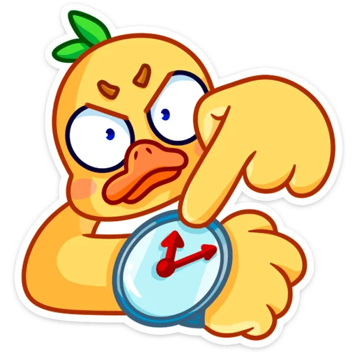 Sticker Утёнок Кряк (@TgSticker) - 4