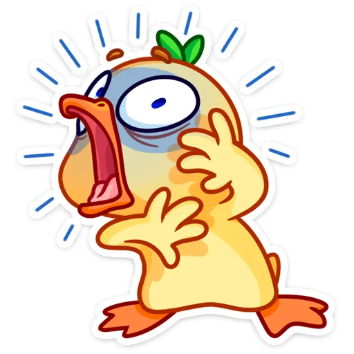 Sticker Утёнок Кряк (@TgSticker) - 3