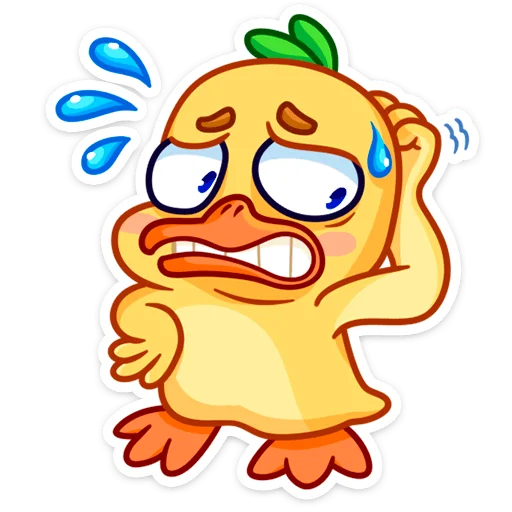 Sticker Утёнок Кряк (@TgSticker) - 2