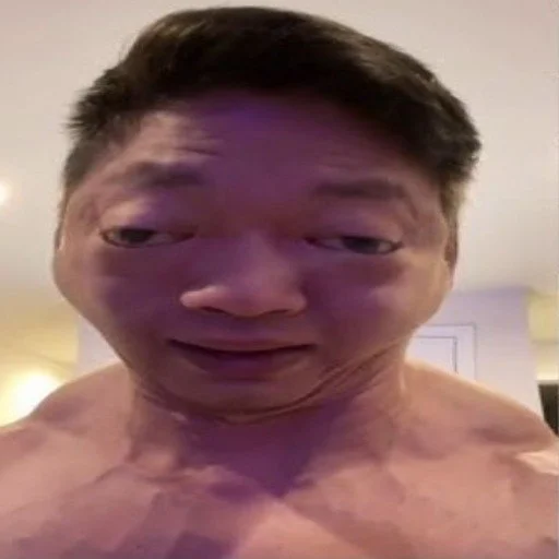 person human face forehead