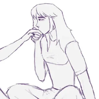 Стикер Фэдгар кьювки - 5