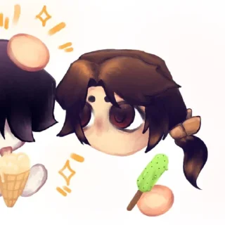 Стикер Фэдгар кьювки - 9