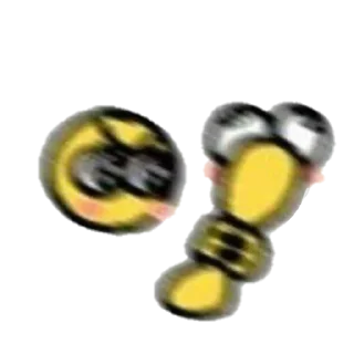 Стикер cute cursed emoji. - 7