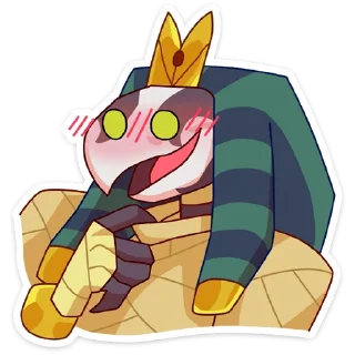 Стикер Ра от @TgSticker - 3