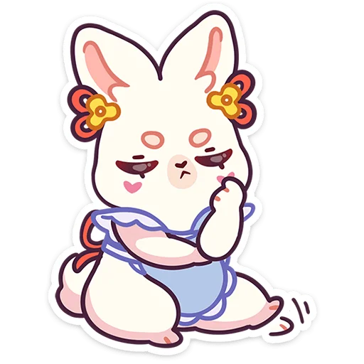 Sticker rabbit_asya - 1