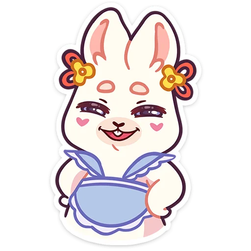 Sticker rabbit_asya - 1