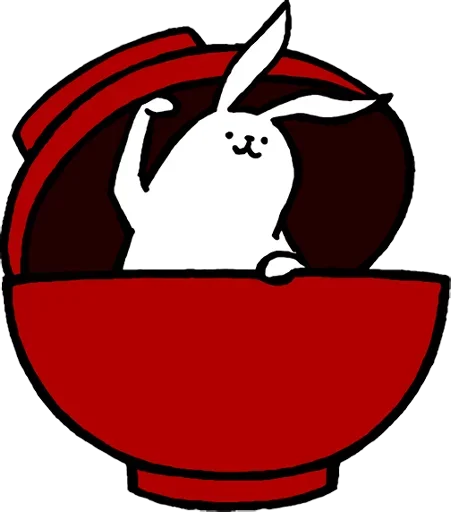 Sticker rabbit_legs_by_TgSticker_bot - 1