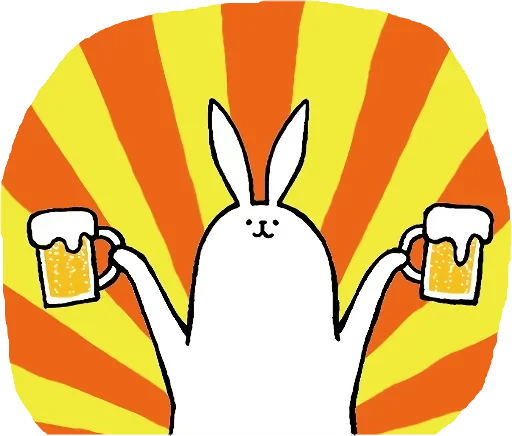 Sticker rabbit_legs_by_TgSticker_bot - 1