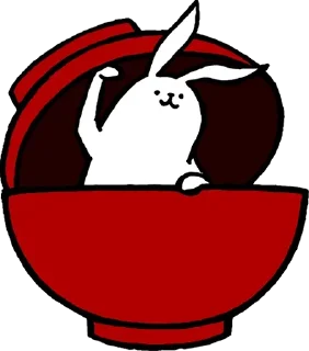 Стикер Rabbit With Beautiful Legs :: @BrokenStickers - 7