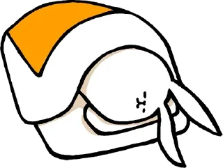 Стикер Rabbit With Beautiful Legs :: @BrokenStickers - 10