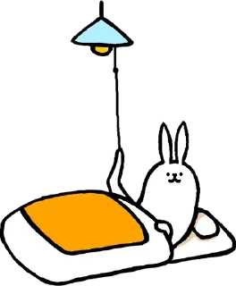 Стикер Rabbit With Beautiful Legs :: @BrokenStickers - 4